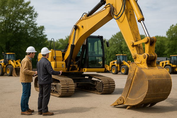 قبل از خرید بیل مکانیکی کارکرده، حتماً این ۷ مورد را بررسی کنید Buying an excavator