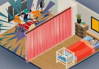 صدا از این پارچه عبور نمی‌کند!