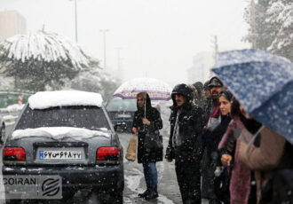 دمای زیر صفر در تمامی ایستگاههای هواشناسی تهران دمای زیر صفر در تمامی ایستگاههای هواشناسی تهران