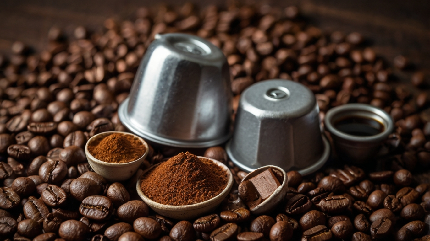 تفاوت بین غلاف قهوه و کپسول قهوه چیست؟