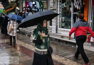 کاهش دما و بارش باران در نوار شمالی از یکشنبه
