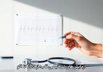 آزمایش‌های تشخیصی قلب؛ از ECG تا اکو