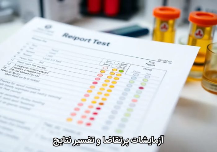 آزمایشات پرتقاضا و تفسیر نتایج