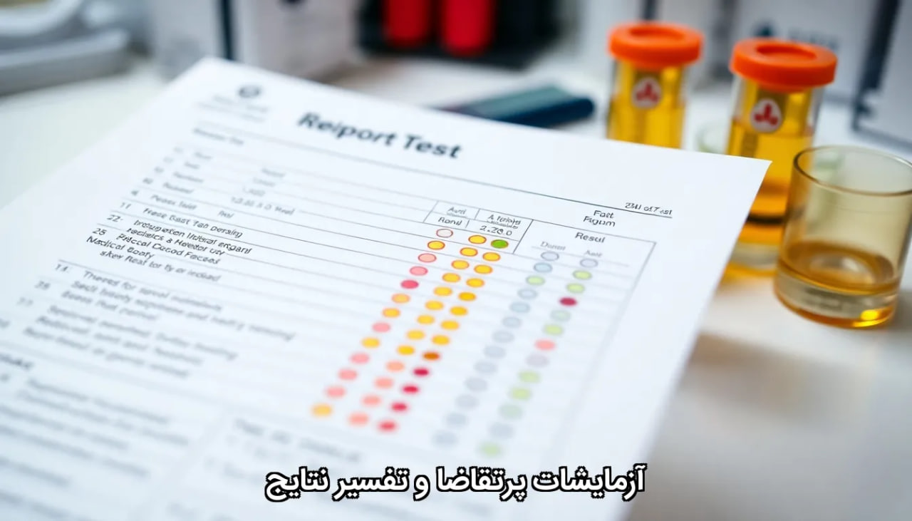 آزمایشات پرتقاضا و تفسیر نتایج