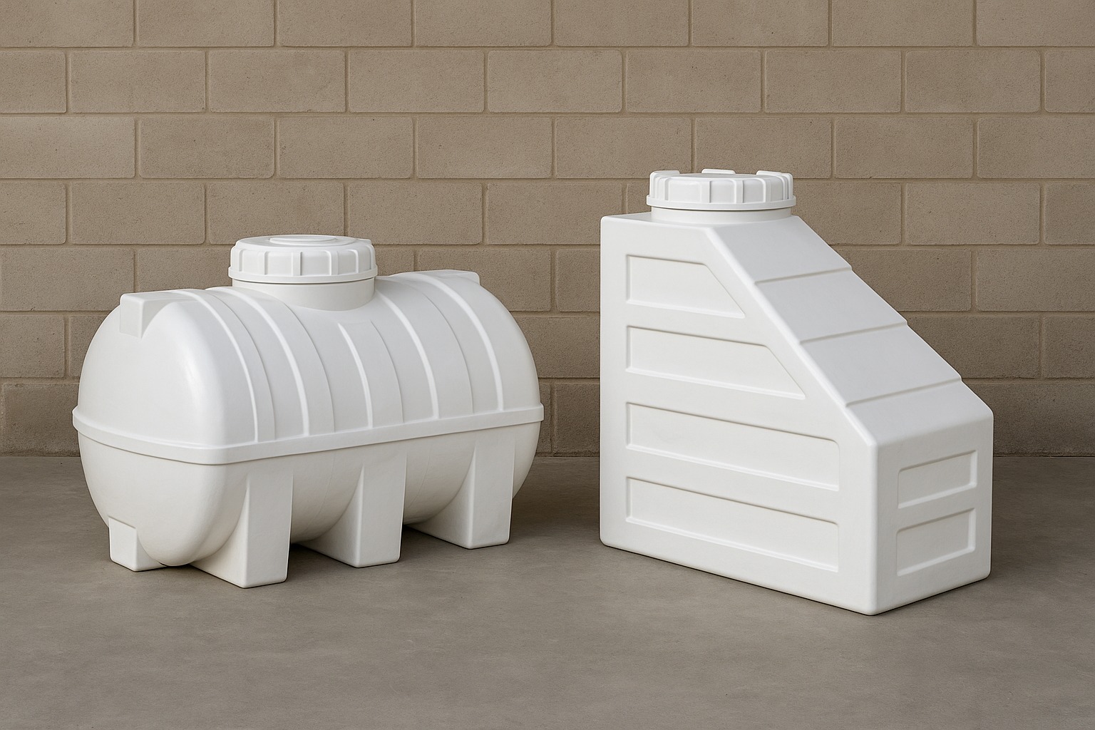 «بررسی تخصصی مخزن آب افقی و مخزن آب زیرپله؛ تفاوت‌ها، مزایا، کاربردها و راهنمای انتخاب»