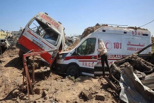 افشای جزئیات یک جنایت خونین درغزه؛شلیک ۱۰۰۰ گلوله به سمت کاروان امدادی افشای جزئیات یک جنایت خونین درغزه؛شلیک ۱۰۰۰ گلوله به سمت کاروان امدادی