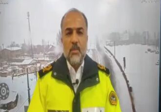 بارش برف و باران در بیشتر محور های مواصلاتی کشور