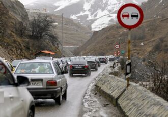 جاده چالوس دوطرفه شد