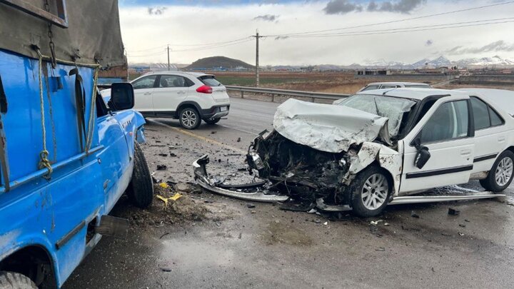 دو فقره تصادف در محور ارومیه -تبریز و مهاباد ۸ مصدوم برجا گذاشت