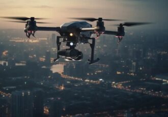 پهپادها برای جلوگیری از سرقت اموال به کمک پلیس می‌آیند