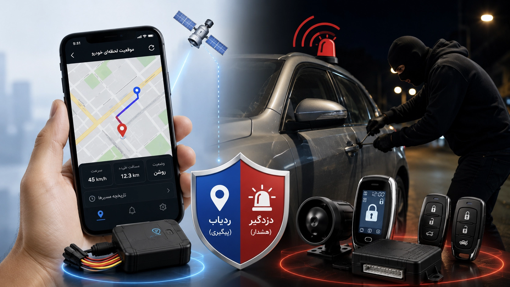 معرفی ۸ مدل از بهترین دزدگیرهای ماشین بازار معرفی ۸ مدل از بهترین دزدگیرهای ماشین بازار